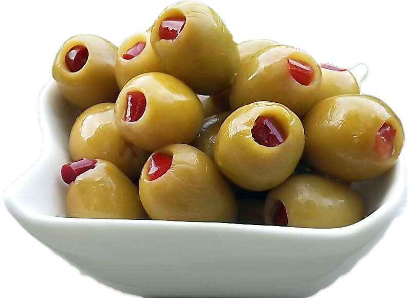 Tatlı Biberli Yeşil Zeytin 1000 GR